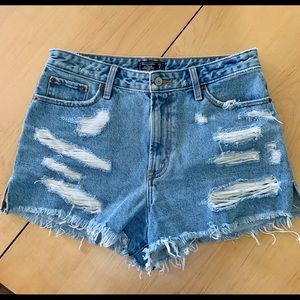 ABERCROMBIE Annie high rise short 29/8